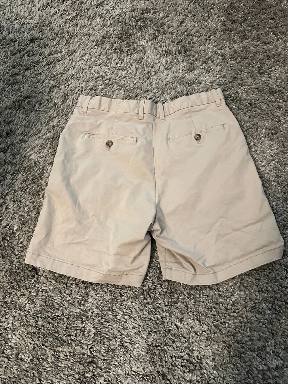 Men's Casual Khaki Shorts - Classic Straight Fit